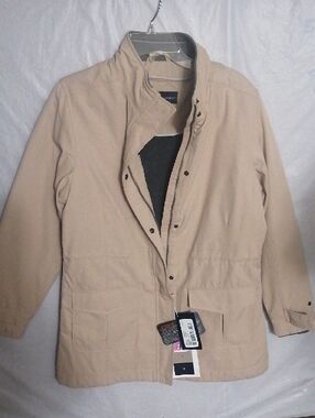 Women's Utility Jacket in Beige